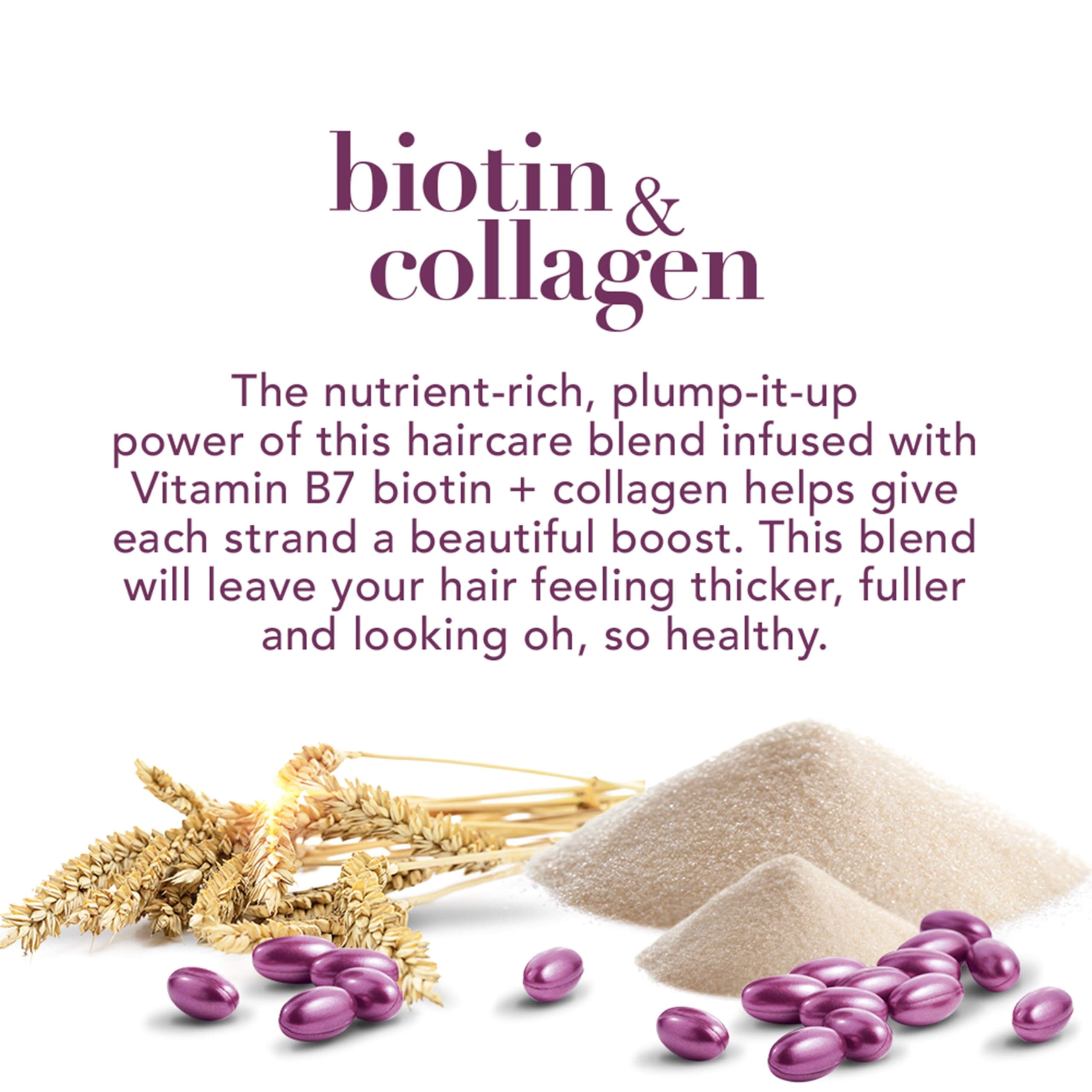 OGX Thick & Full Biotin & Collagen Weightless Oil Mist, 4 Fl Oz, 2 Pack